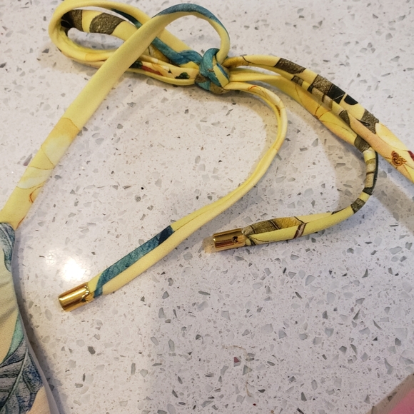 PQ Swim Oasis Embellished Bikini Top D/ Bottom Large - Picture 12 of 14